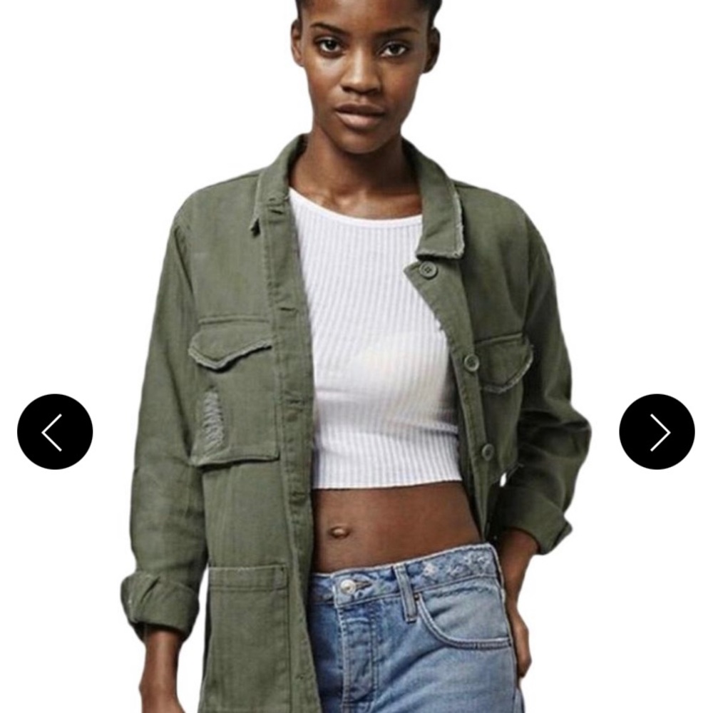 Topshop military Jacket